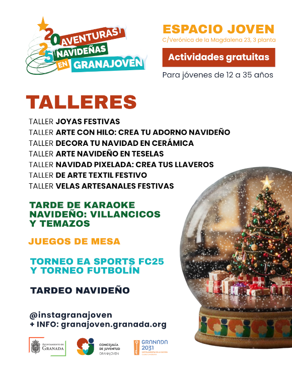 TARDES NAVIDE�AS EN EL ESPACIO JOVEN